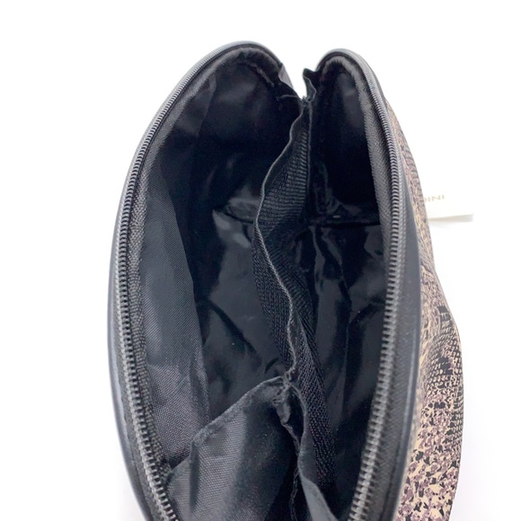 Adrienna Vittadini Studio Makeup Bag Snake Skin - Picture 7 of 7